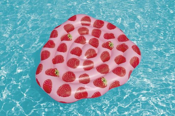 Bestway 43396 pool- och badmadrass Rosa, Röd Bild PVC