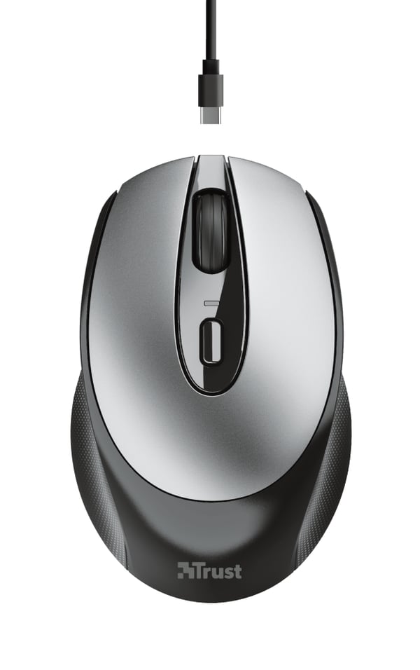 Trust Zaya mus Kontor Ambidextrous RF trådløst Optisk 1600 dpi