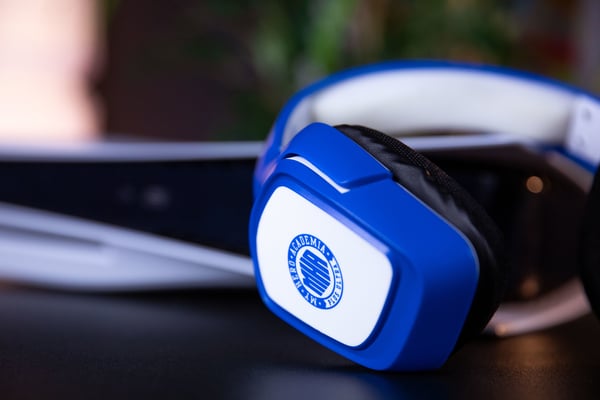 Konix My Hero Academia 80761117846 hovedtelefoner/headset Ledningsført Spil Blå, Hvid