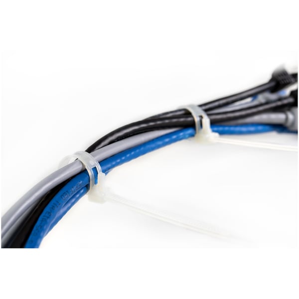 StarTech.com CBMZTRB6 nippuside Avattava johdinside Nailon, Muovi Valkoinen 100 kpl