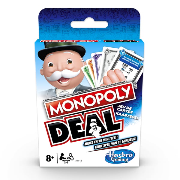 Monopoly E3113101 lautapeli Monopoly Deal Korttipeli Perhe