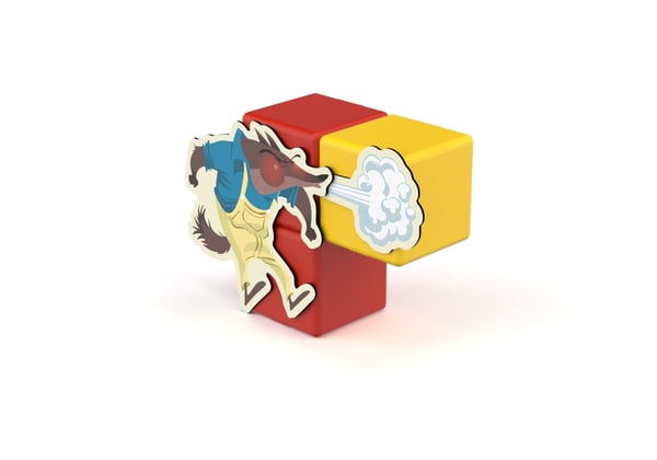 Geomag MagiCube Story Building Three Little Pigs Neodymmagnetleksak