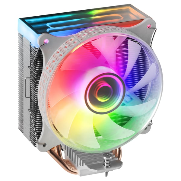 Mars Gaming MCPU-VR Processor Allt-i-ett vätskekylare 12 cm Vit 1 styck