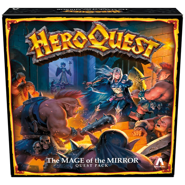 Avalon Hill HeroQuest The Mage of the Mirror Quest HeroQuest The Mage of the Mirror Quest Pack Brætspil Strategi