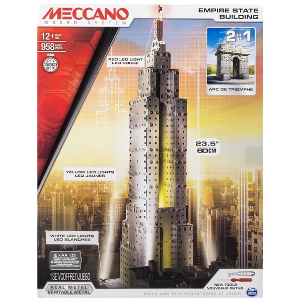 Meccano Empire State Building
