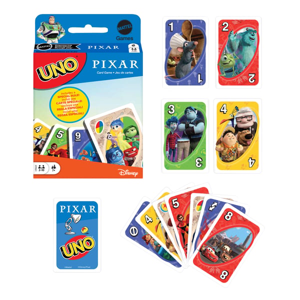 Mattel Games UNO Pixar
