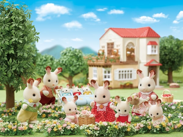 Sylvanian Families Familien Chokoladekanin NYHED