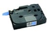 Brother Blue on White Gloss Laminated Tape, 12mm etikett-tejp TZ