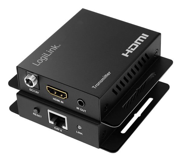 LogiLink HD0063 AV forlænger AV sender & modtager Sort