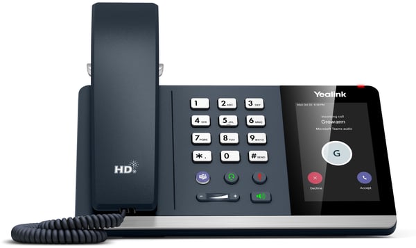 Yealink MP54 Microsoft Teams Edition IP-telefoner Grå LCD