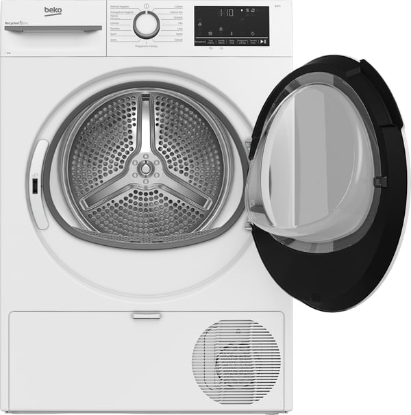 Beko BMT481WI_IT tørretumbler Fritstående Front-læsning 8 kg Hvid