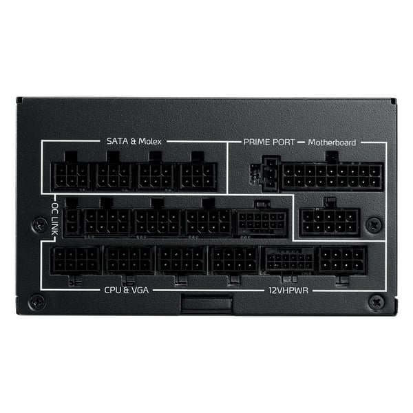 XPG FUSION 1600W strömförsörjningsenheter 20+4 pin ATX ATX Svart