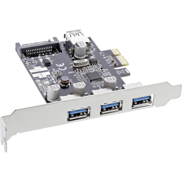 InLine 76662C nätverkskort/adapters USB 3.2 Gen 1 (3.1 Gen 1)