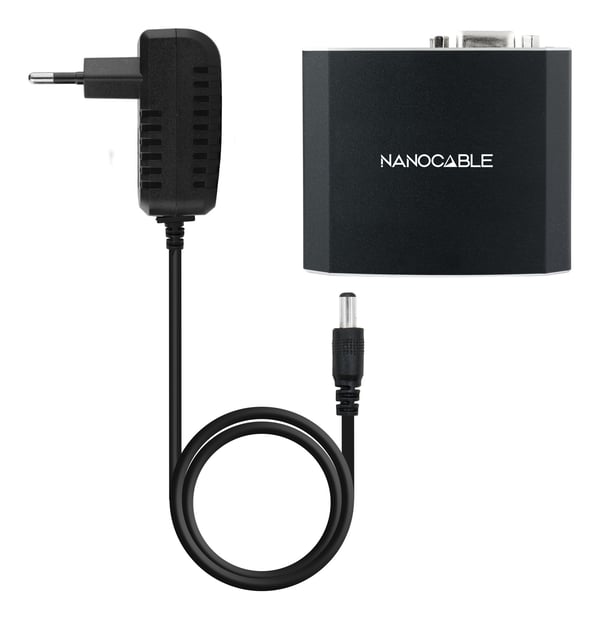 Nanocable 10.16.2101-BK video omformer Aktiv videoomformer 1920 x 1080 pixel