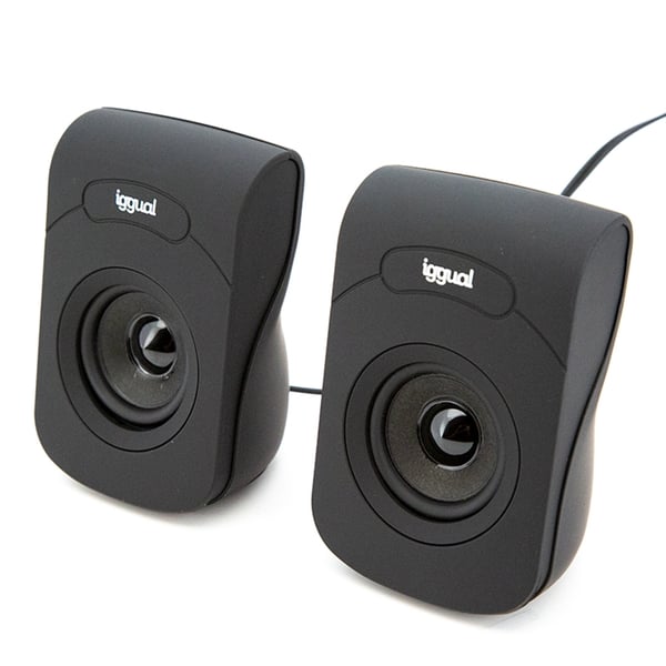 iggual IGG316993 højttaler Sort Ledningsført 3 W