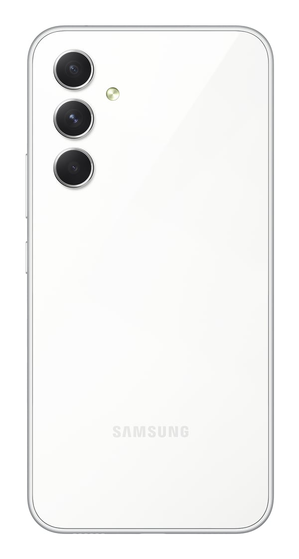 Samsung Galaxy A54 5G SM-A546B/DS 16,3 cm (6.4") Hybrid Dual SIM Android 13 USB Type-C 8 GB 256 GB 5000 mAh Hvid