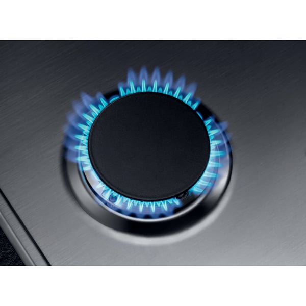 AEG HGB75520SM Rustfrit stål Indbygget 75 cm Gaskomfur 5 zone(s)