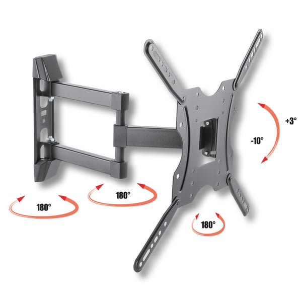 Techly ICA-PLB 136E TV-kiinnike 139,7 cm (55") Musta