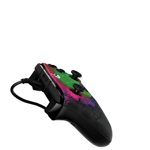 PDP REMATCH GLOW Advanced Svart, Grön, Röd USB Spelplatta Analog / Digital PC, Xbox One, Xbox Series S, Xbox Series X