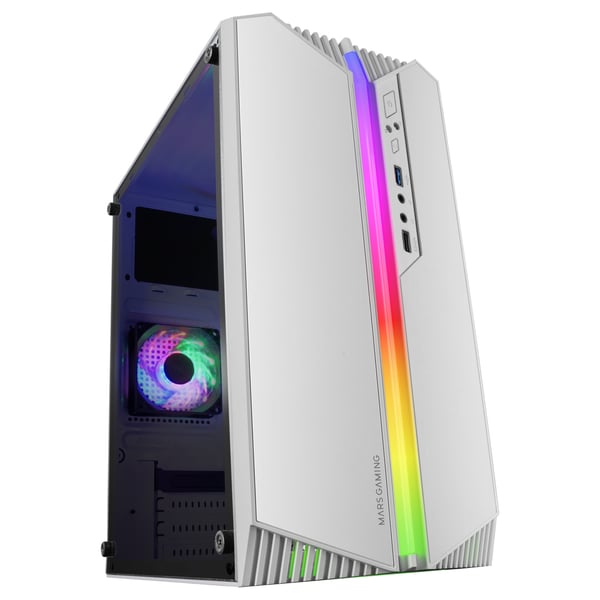 Mars Gaming MCS1W datorväskor Mini Tower Vit