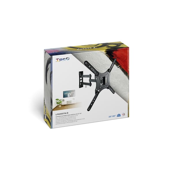 TooQ LP6055TN-B TV-kiinnike 139,7 cm (55") Musta
