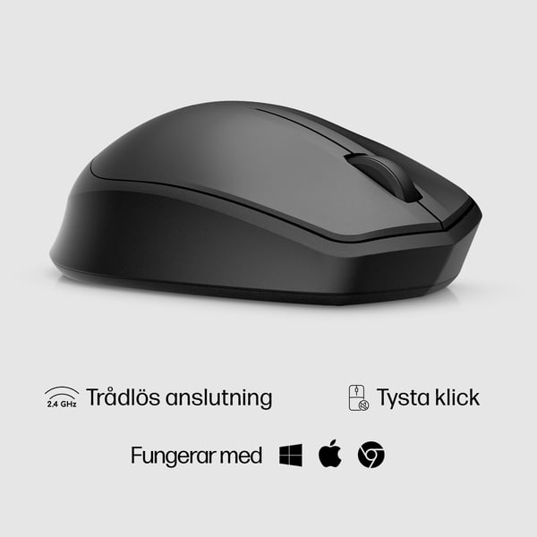 HP 280 Tyst Svart Trådlös Mus (19U64AA)
