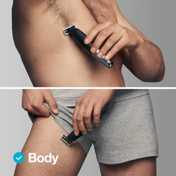 Braun XT5100 skägg/hår trimmer Svart, Silver