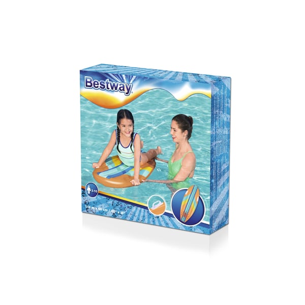 Bestway 42046 pool- och badmadrass Blå, Rosa Mönstrad Vinyl