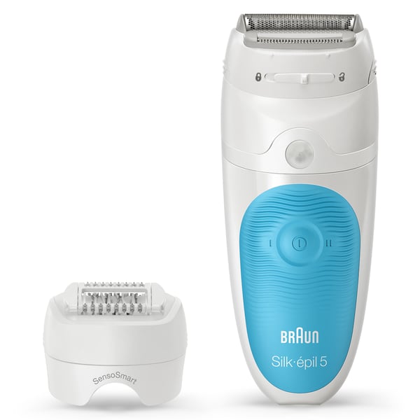 Braun Silk-épil 5 SES 5-605 28 pincetter Blå, Hvid