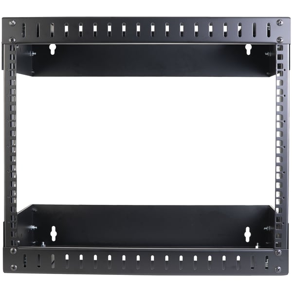 StarTech.com RK812WALLOA stativ 8U Vægmonteret stativ Sort