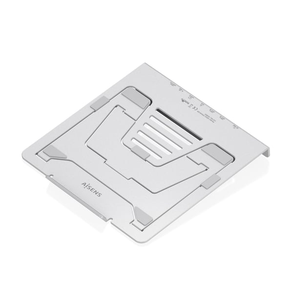 AISENS ASUC-7P045-GR laptop stativ Stander til laptop og tablet Grå 40,6 cm (16")