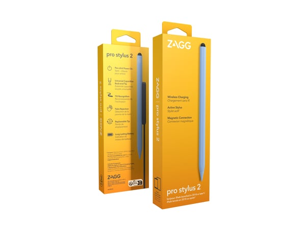 ZAGG Pro Stylus 2-Universal Stylus-Blue- Wirelessly charged