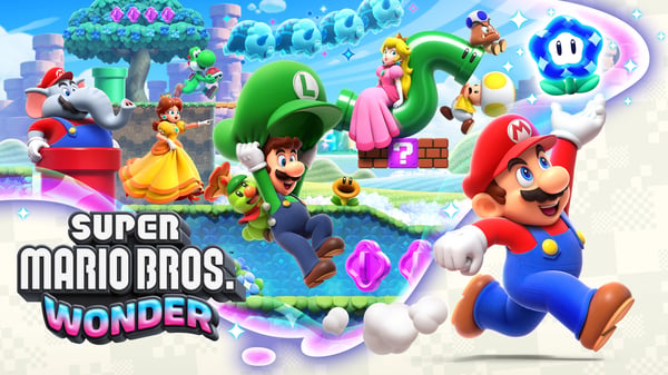 Nintendo Super Mario Bros. Wonder Standard Tysk, Hollandsk, Engelsk, Spansk, Fransk, Italiensk, Japansk, Koreansk, Portugisisk, Russisk Nintendo Switch