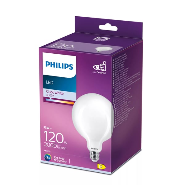 Philips 8718699764838 LED-lamppu Neutraali valkoinen 4000 K 13 W E27 D