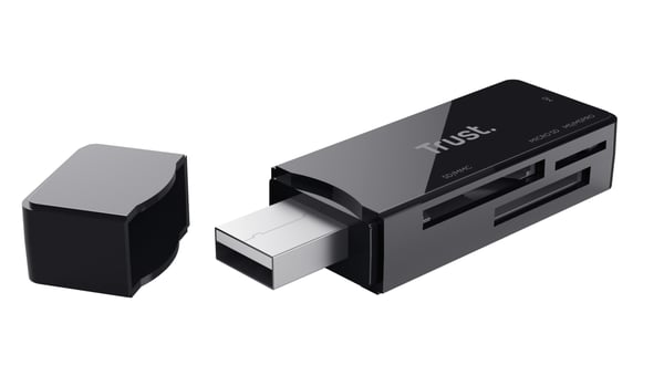 Trust NANGA - Kortläsare (MS, SD, microSD, MS Micro)