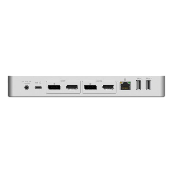 StarTech.com USB-A & USB-C Dockingstation - Hybrid Universal Laptop Dockingstation för dubbla skärmar