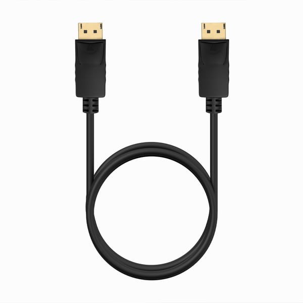 AISENS A124-0738 DisplayPort-kaapeli 1 m Musta