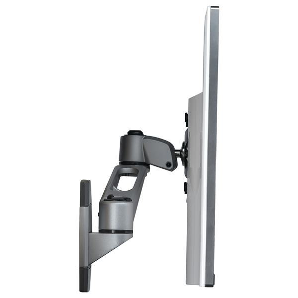 StarTech.com ARMWALLDS2 skærmbeslag og -stativer 76,2 cm (30") Væg Sølv