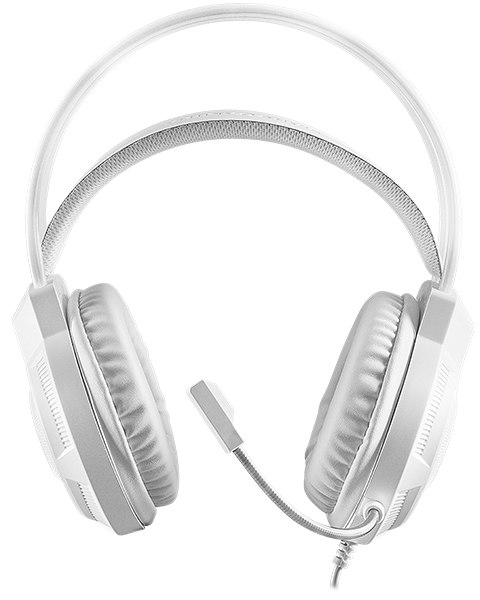 Mars Gaming MH124W hovedtelefoner/headset Ledningsført Spil Hvid