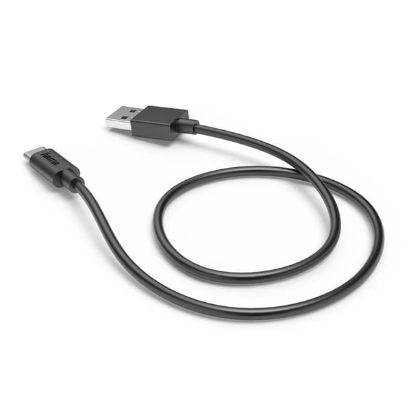 Hama 00201705 USB-kablar USB 2.0 0,5 m USB A USB C 0,48 Gbit/s Svart