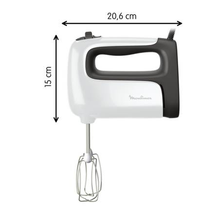 Moulinex HM4611 Käsisekoitin 500 W Valkoinen
