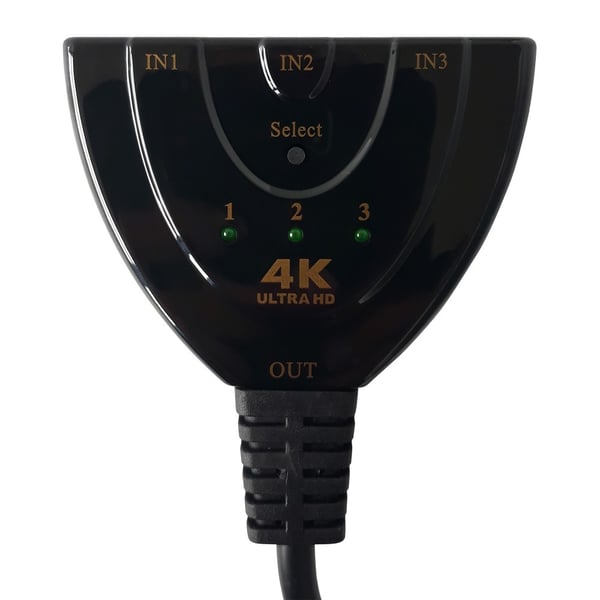 Techly IDATA HDMI-3F30 video-switch