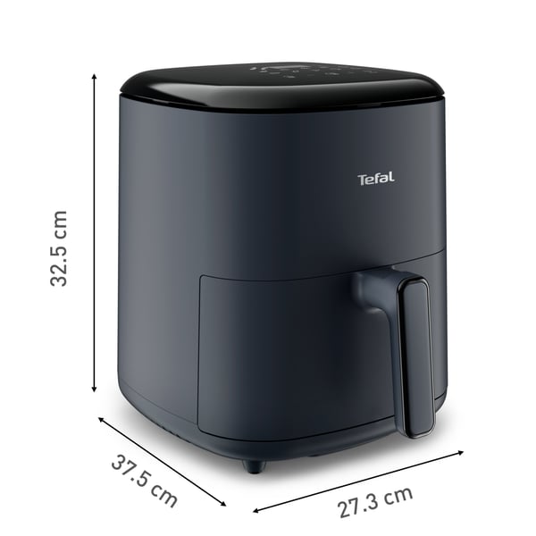 Tefal Easy Fry Max EY245B Enkelt 5 L Enkeltstående 1500 W Varmluftsteger Grå