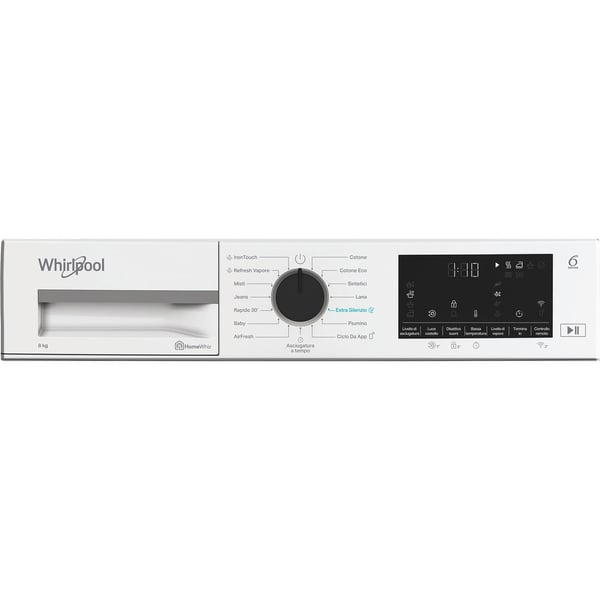 Whirlpool C WD R48M WBS IT tørretumbler Fritstående Front-læsning 8 kg Hvid