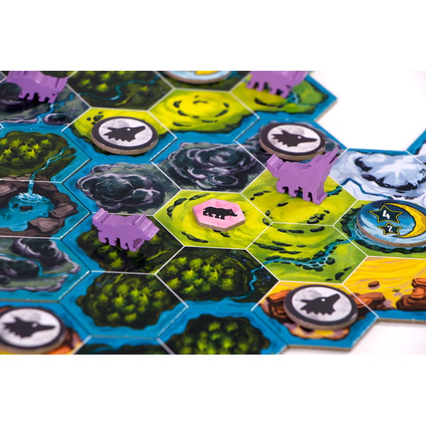 999 Games Wolven 75 min Lautapeli Strategia