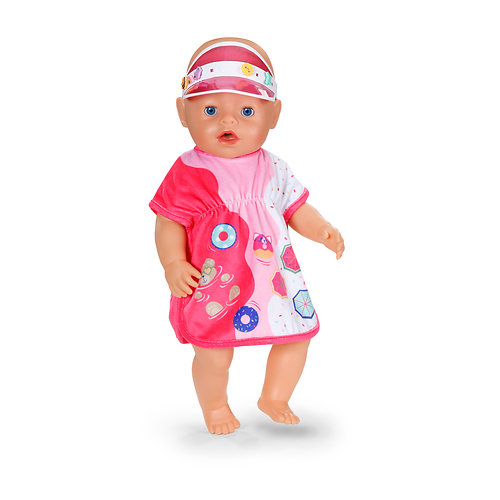 BABY born Beach Outfit 43cm Nuken rantasetti
