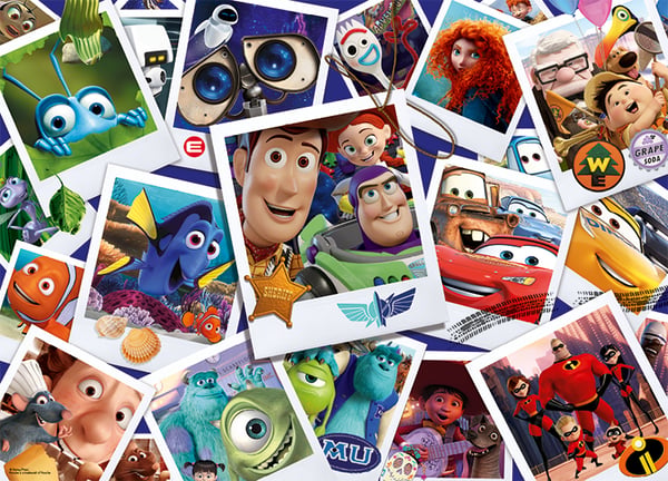 Premium Collection Disney Pix Collection Pixar 1000pcs Puslespil 1000 stk Tegnefilm