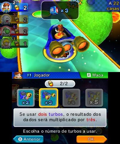 Nintendo Mario Party : Island Tour - Selects Tyska, Engelska, Spanska, Franska, Italienska, Nederländska, Portugisiska, Ryska Nintendo 3DS