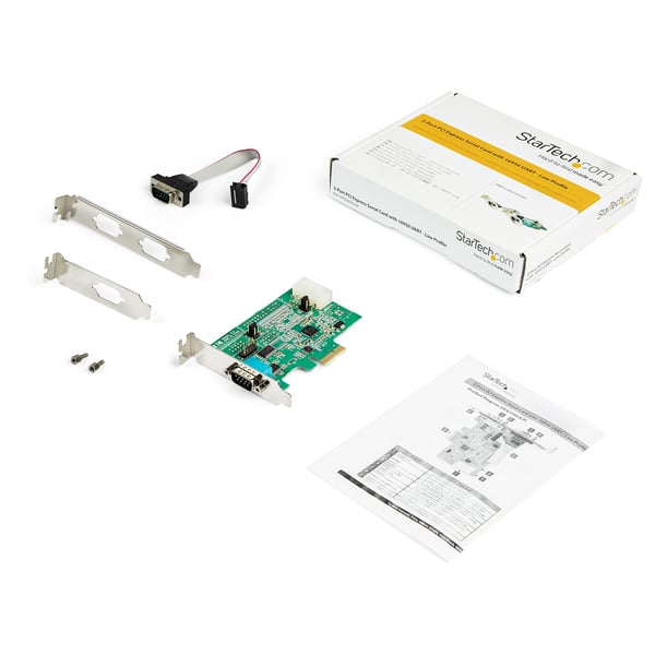 StarTech.com 2-portars RS232 seriell kortadapter med 16950 UART