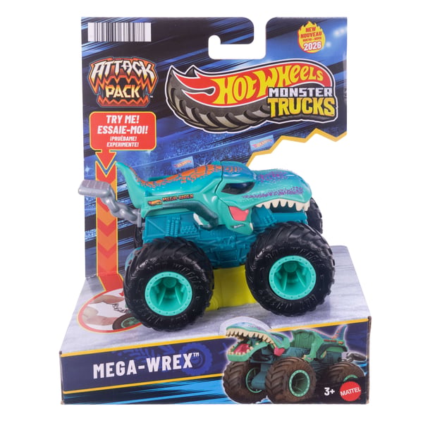Hot Wheels Monster Trucks ATTACK PACK Assortment